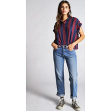 Load image into Gallery viewer, ABBIE S/S POLO - BLACK
