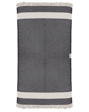 Load image into Gallery viewer, Black Diamond Turkish Towel
