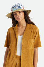 Load image into Gallery viewer, King Sun Hat - Tan/Kaleiodscope Eye
