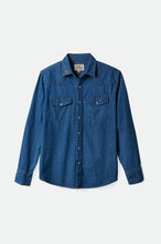 Load image into Gallery viewer, Willie Nelson L/S Woven - Worn Denim
