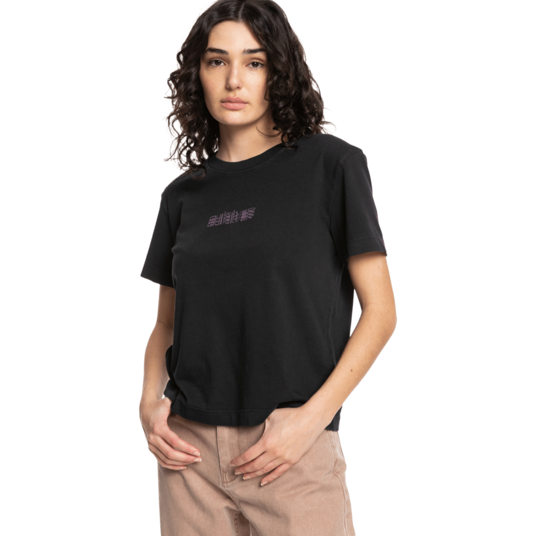 PAINTED LOVE CROP SS TEE