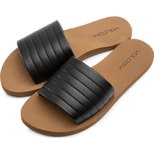 Load image into Gallery viewer, PUFF PUFF GIVE SANDALS - BLACK
