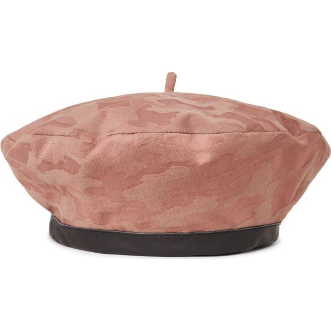 AUDREY II BERET - BLUSH CAMO