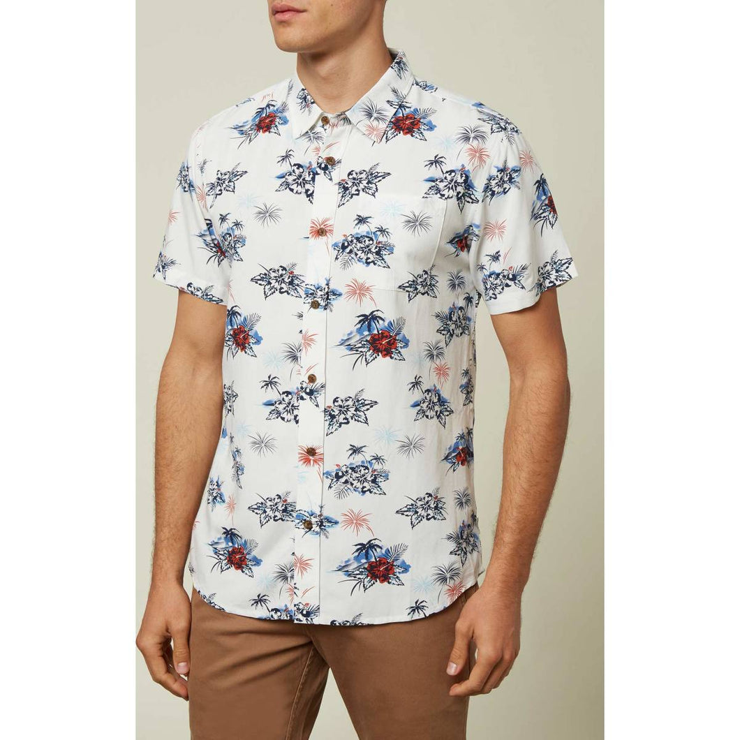 S/S WOVEN ISLAND SKIES