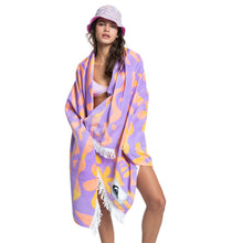Load image into Gallery viewer, Women's Tropical Trip Beach Towel
