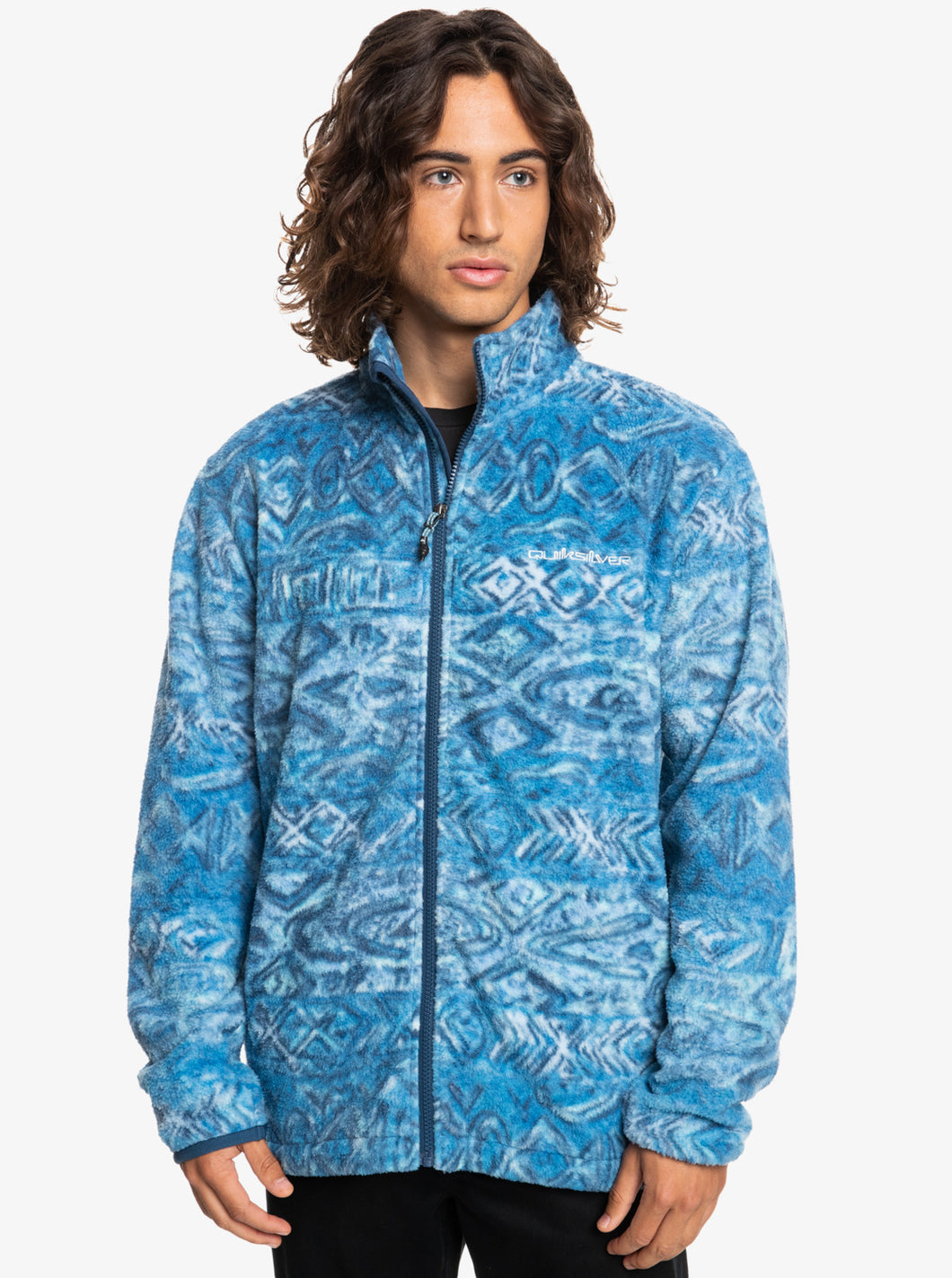 Men's Clean Coasts Fleece Fz Aop