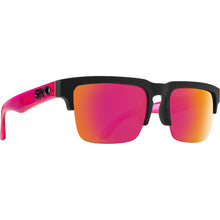 Load image into Gallery viewer, Helm 5050 Soft Matte Black Translucent Pink- HD Plus Gray Green with Pink Spectra Mirror
