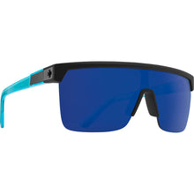 Load image into Gallery viewer, Flynn 5050 Soft Matte Black Translucent Blue - HD Plus Gray Green with Dark Blue Spectra Mirror
