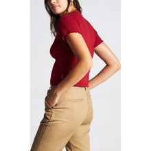 Load image into Gallery viewer, JENNIFER S/S BABY TEE - CARDINAL
