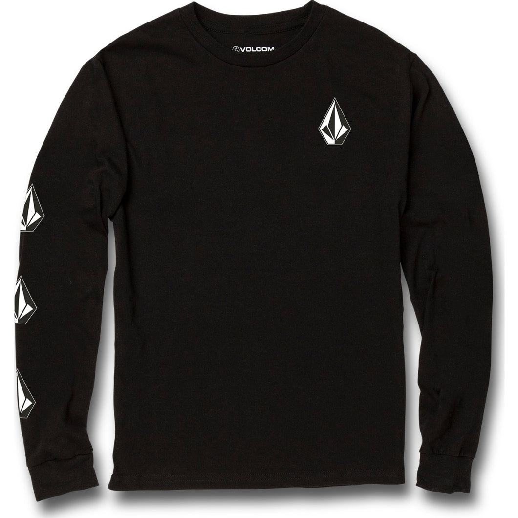 BOYS ICONIC STONE LS TEE YOUTH