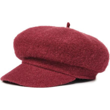 Load image into Gallery viewer, AUDREY BRIM BERET - RED
