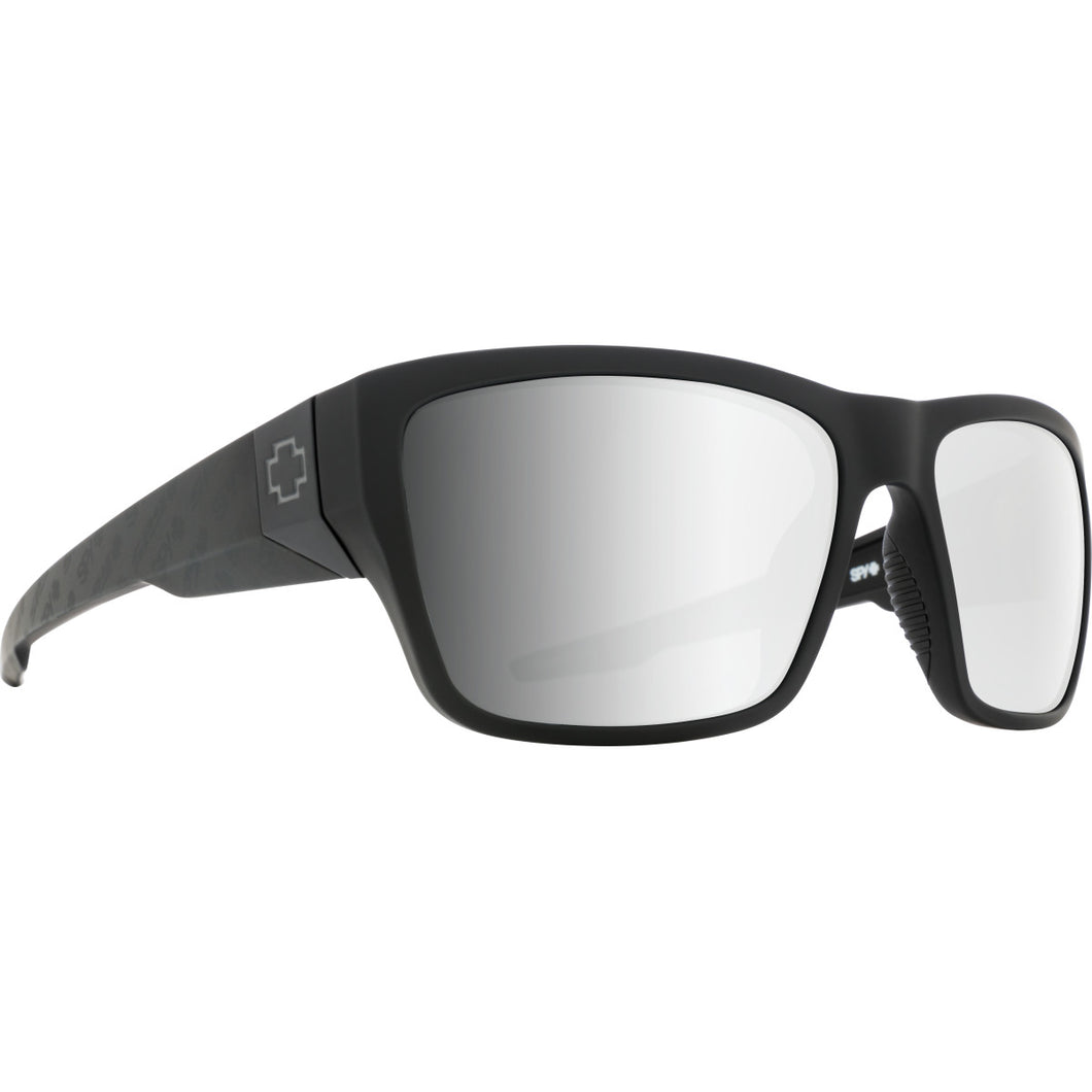 Dirty Mo 2 Matte Black Logo Fade-HD Plus Gray Green with Silver Spectra Mirror
