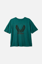 Load image into Gallery viewer, Freebird Oversized Boyfriend Tee - Emerald
