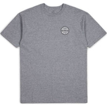 Load image into Gallery viewer, Crest II S/S Standard Tee - Heather Grey/Cream
