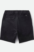 Load image into Gallery viewer, Madrid II Corduroy Short - Black Cord
