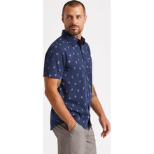 Load image into Gallery viewer, Charter Print S/S Woven - Washed Black/Honey
