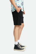 Load image into Gallery viewer, Madrid II Corduroy Short - Black Cord
