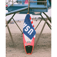 Load image into Gallery viewer, USA Surfing Olympic Beach ECO Towel

