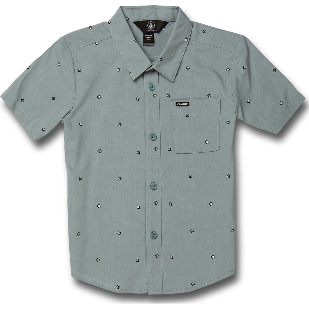 LITTLE BOYS MARK MIX SHORT SLEEVE TEE - COOL BLUE