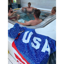 Load image into Gallery viewer, USA Surfing Olympic Beach ECO Towel
