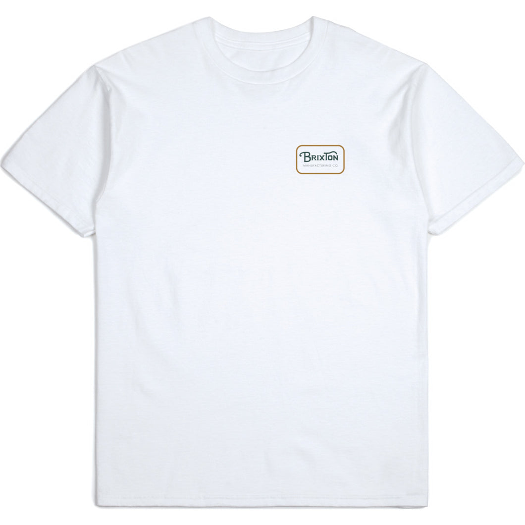Grade S/S Standard Tee - Vanilla/Blue