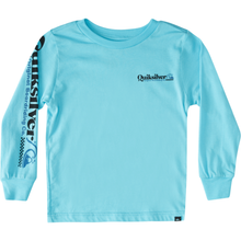 Load image into Gallery viewer, BOYS CHECK YO SELF LONG SLEEVE KU1 TEE
