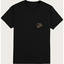 Load image into Gallery viewer, S/S SCREEN TEE SEA BRIGHT POCKET
