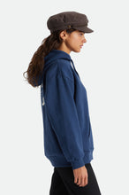 Load image into Gallery viewer, Coors Labor Women&#39;s Hoodie - Washed Navy
