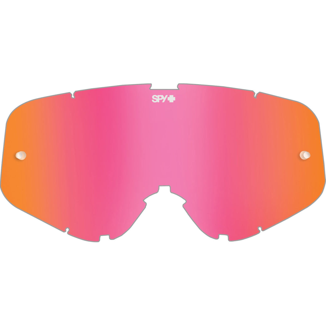 Woot/Woot Race Mx Lens - HD Smoke with Pink Spectra Mirror