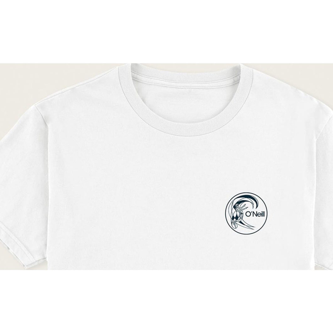 S/S SCREEN TEE CIRCLE SURFER