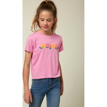 Load image into Gallery viewer, GIRLS S/S SCREEN TEE ALOHA
