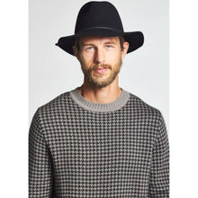 Load image into Gallery viewer, Wesley Fedora - Black
