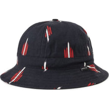 Load image into Gallery viewer, BANKS II BUCKET HAT - BLACK/RED
