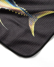 Load image into Gallery viewer, Amadeo Bachar Fish Stack Golf ECO Towel
