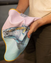Load image into Gallery viewer, Amadeo Bachar Yellowtail Fishing ECO Towel
