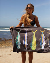 Load image into Gallery viewer, Amadeo Bachar Fish Stack Outdoor ECO Towel
