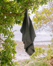 Load image into Gallery viewer, Black Heather OUTDOOR towel
