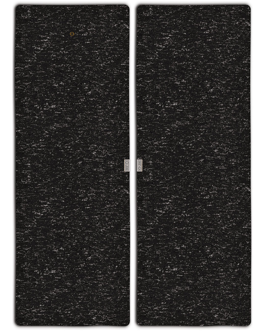 Black Heather Yoga ECO Towel