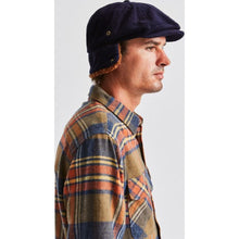 Load image into Gallery viewer, BROOD EARFLAP SNAP CAP - WASHED NAVY
