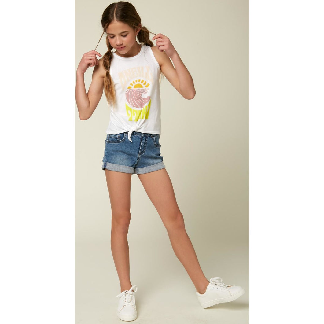 GIRLS SCREENED TANKS REECEY