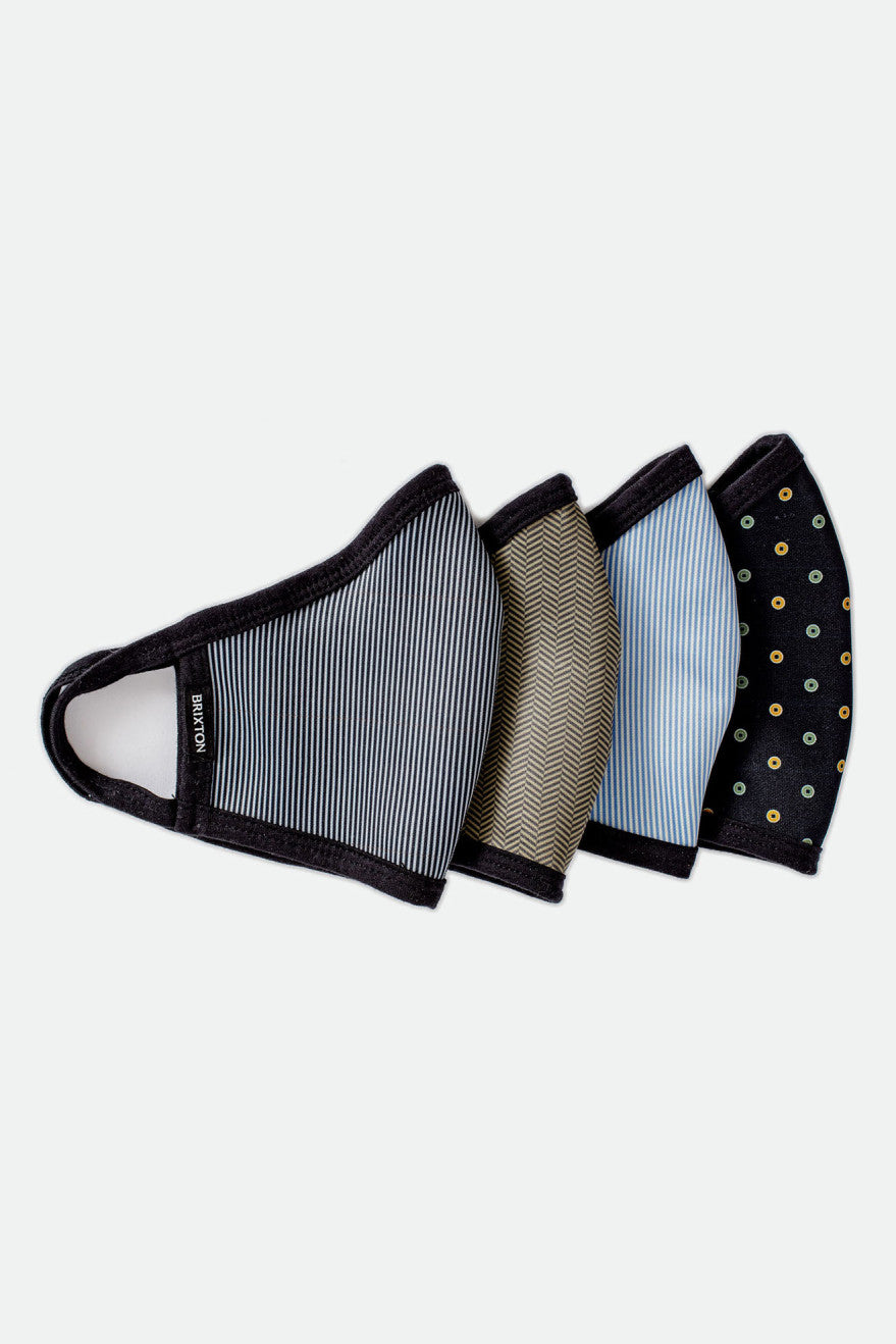 Reversible Face Mask 4-Pack - Multi