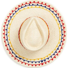 Load image into Gallery viewer, JOANNA EMB HAT - TAN MIX
