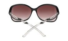 Load image into Gallery viewer, Fiona Black W/ Clear - Happy Merlot Fade
