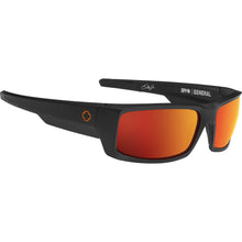 Load image into Gallery viewer, General Dale Jr Matte Black - HD Plus Gray Green with Orange Spectra Mirror
