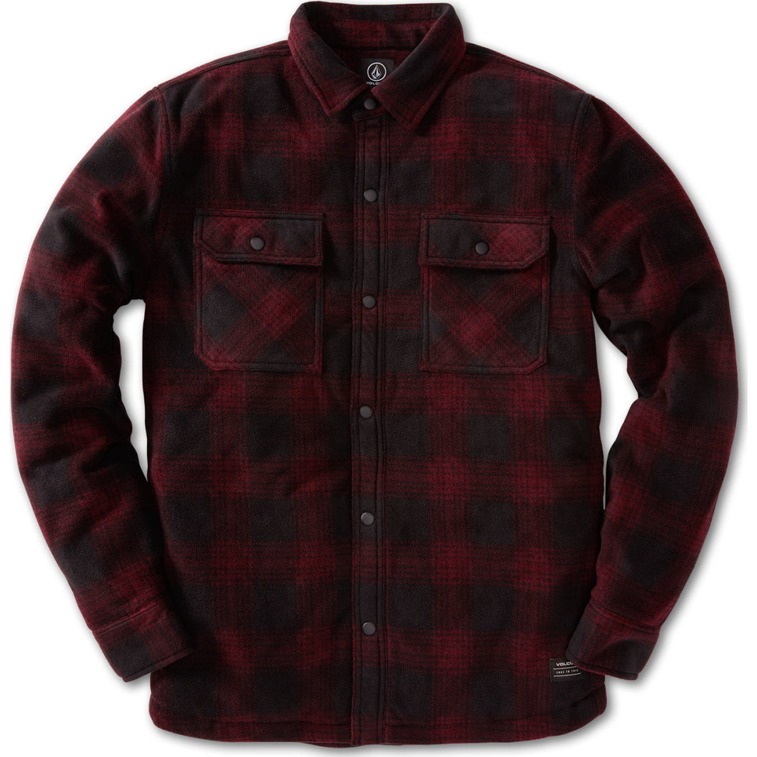 BOWERED FLEECE LS
