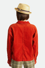 Load image into Gallery viewer, Castor Straw Fedora - Tan

