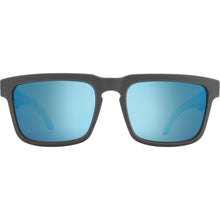 Load image into Gallery viewer, Helm Soft Matte Dark Gray - HD Plus Gray Green Polar with Light Blue Spectra Mirror
