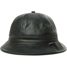 Load image into Gallery viewer, BANKS II BUCKET HAT - BLACK LEATHER
