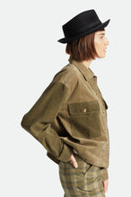 Load image into Gallery viewer, Champ Fedora - Black
