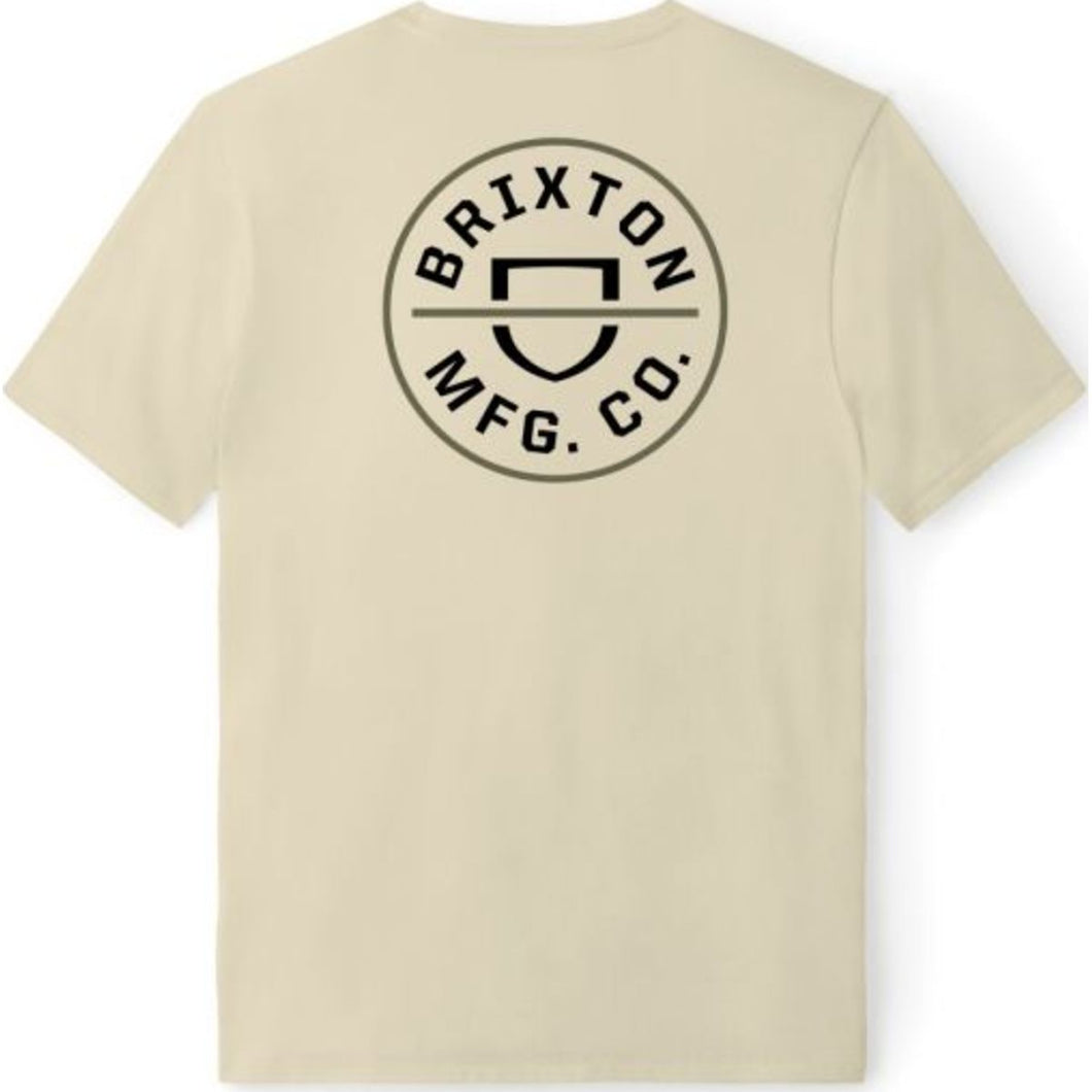 Crest Recycled S/S Standard Tee - Sand